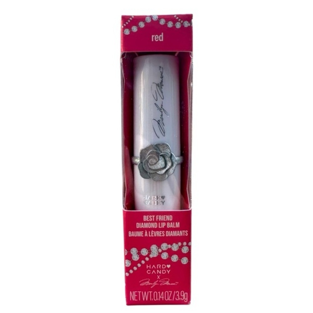 3/$25 Hard Candy x Marilyn Monroe Red Best Friend Diamond Lip Balm